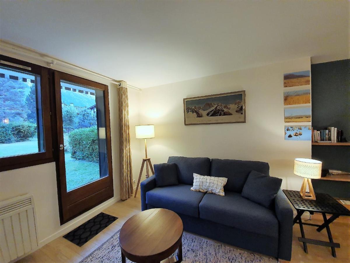 Vue Mont Blanc Avec Jardin Appartement *
